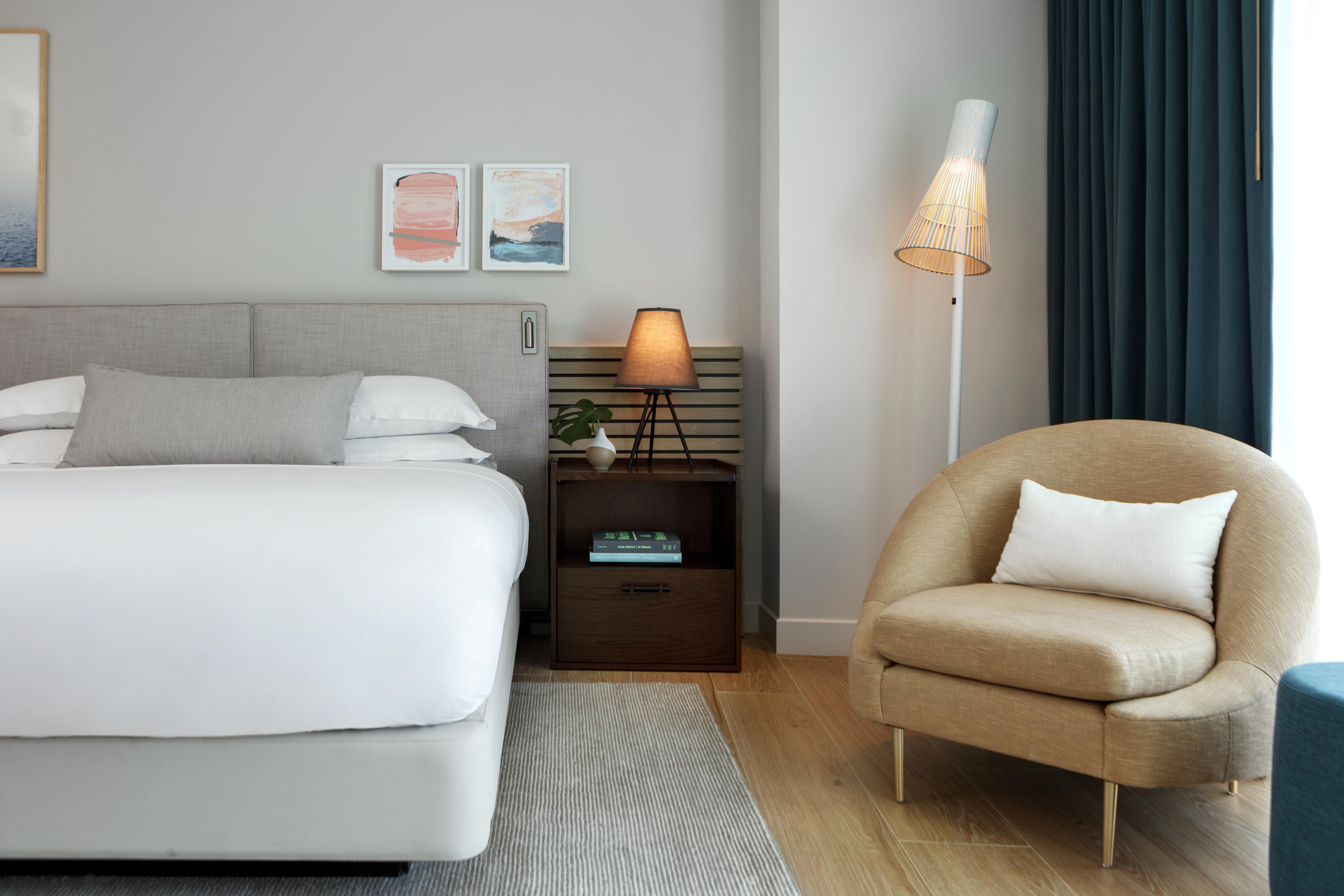 Kimpton Epic Hotel By Ihg Miami Ngoại thất bức ảnh A bedroom at the London Edition