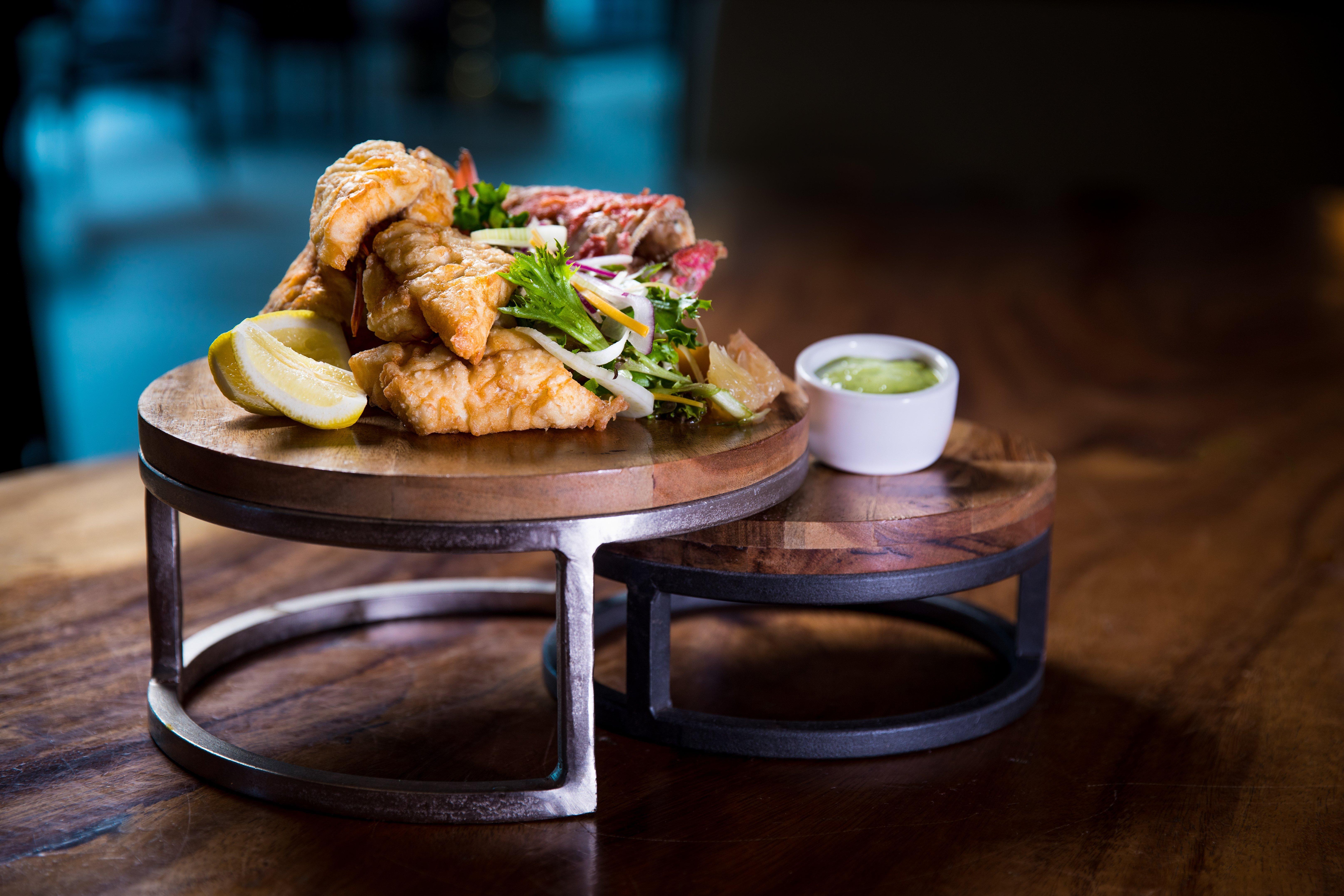Kimpton Epic Hotel By Ihg Miami Ngoại thất bức ảnh A prawn and lobster salad